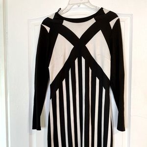 Black and White Dress